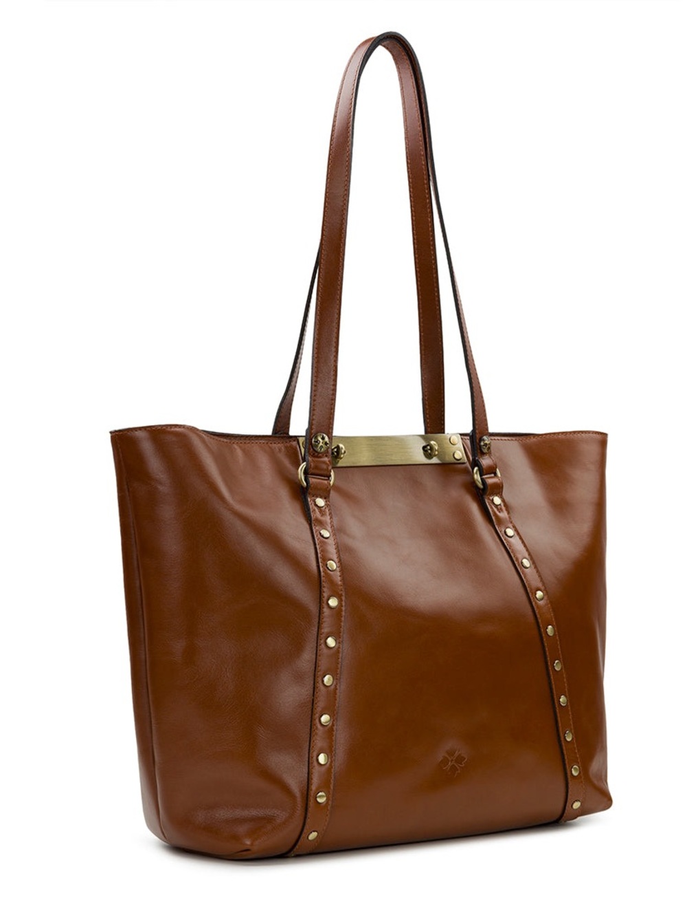 PATRICIA NASH ‘Benvenuto’ Tote In Heritage Deep Brown Leather